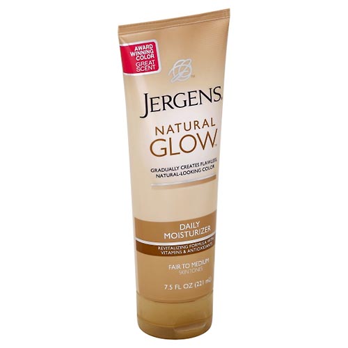 Image for Jergens Daily Moisturizer, Fair to Medium Skin Tones,7.5oz from Alpha Drugs