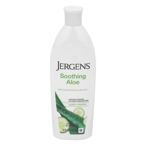 Image for Jergens Moisturizer, Refreshing, Soothing Aloe,10oz from Alpha Drugs