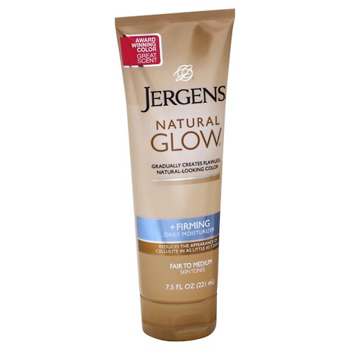 Image for Jergens Moisturizer, Daily, +Firming, Fair to Medium Skin Tones,7.5oz from Alpha Drugs