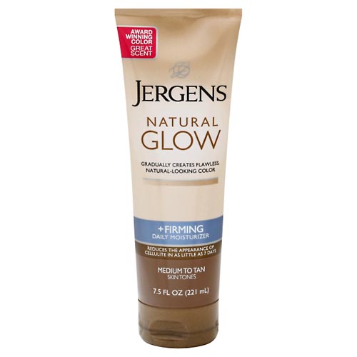 Image for Jergens Daily Moisturizer, Firming, Medium to Tan,7.5oz from Alpha Drugs