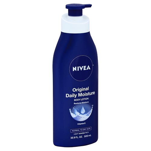 Image for Nivea Body Lotion, Vitamin E, Original Daily Moisture, Normal to Dry skin,16.9oz from Alpha Drugs