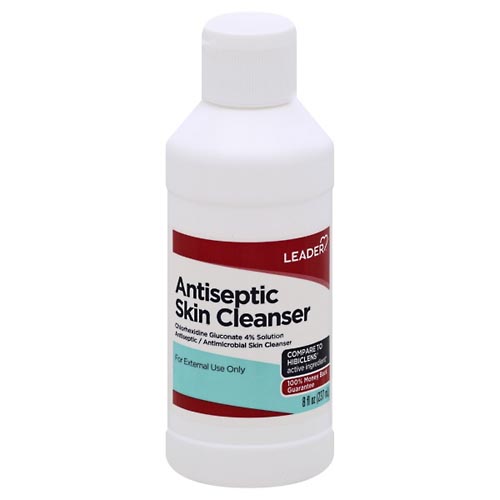 Image for Leader Antiseptic Skin Cleanser,8oz from Alpha Drugs