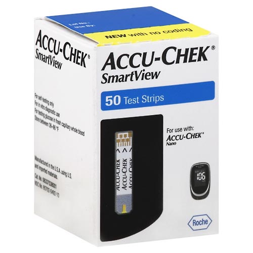 Image for Accu Chek Test Strips,50ea from Alpha Drugs