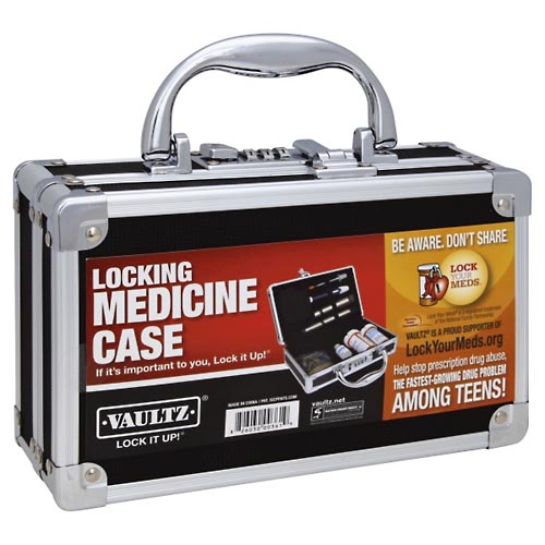 Image for Vaultz Medicine Case, Locking,1ea from Alpha Drugs